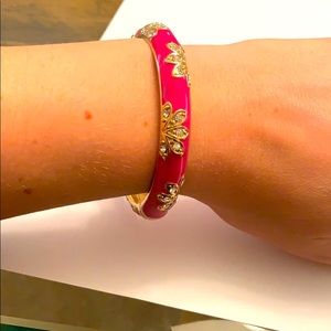 COPY - Pink/Gold/Diamond Bracelet